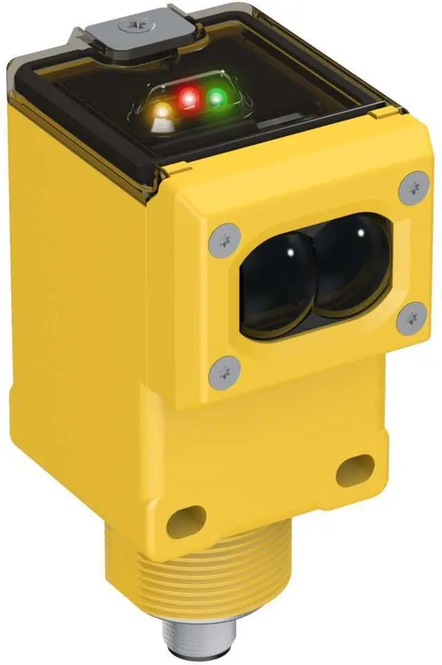 Produktfoto 1 von Banner Rechteckig Optischer Sensor, Bereich 0,08 → 9 m, SPST Halbleiterrelais Ausgang, 4 Pin Micro Style QD,