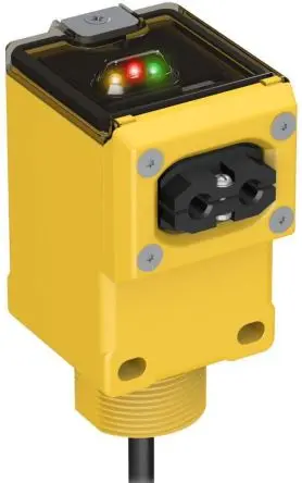 Banner Kunststoff 1-poliger Umschalter, Relais LWL Kabel 36 mm Glasfasersensor IP67 1ms / 1.5 W