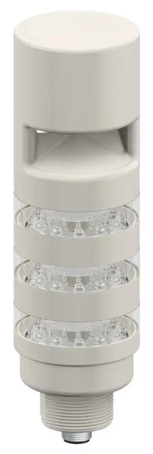 Produktfoto 1 von Banner TL50BL LED Signalsäule 3-stufig Linse Grün, Rot, Gelb + Elektronischer Summer