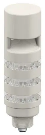 Produktfoto 1 von Banner TL50BL LED Signalsäule Elektronik 3-stufig Linse Grün, Rot, Gelb 30V ac/dc Filament/Warnsummer, Umdrehung, Dauer