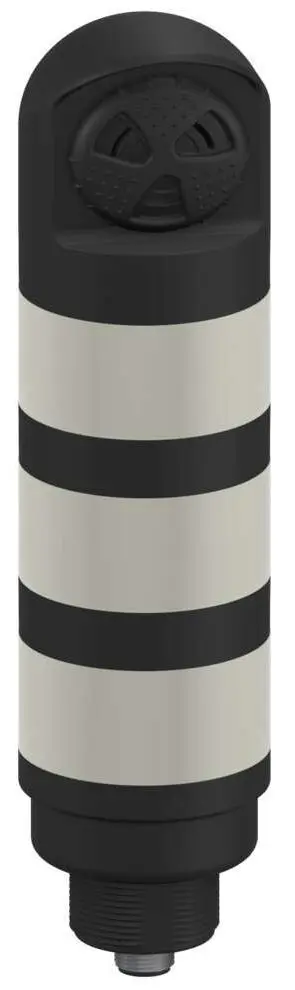 Produktfoto 1 von Banner TL50H LED Signalturm 3-stufig Linse Grün, Rot, Gelb + Elektronischer Summer