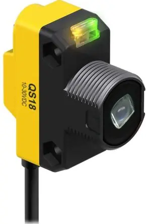 Banner WORLD-BEAM QS186LE Rechteckig Optischer Sensor, Diffus