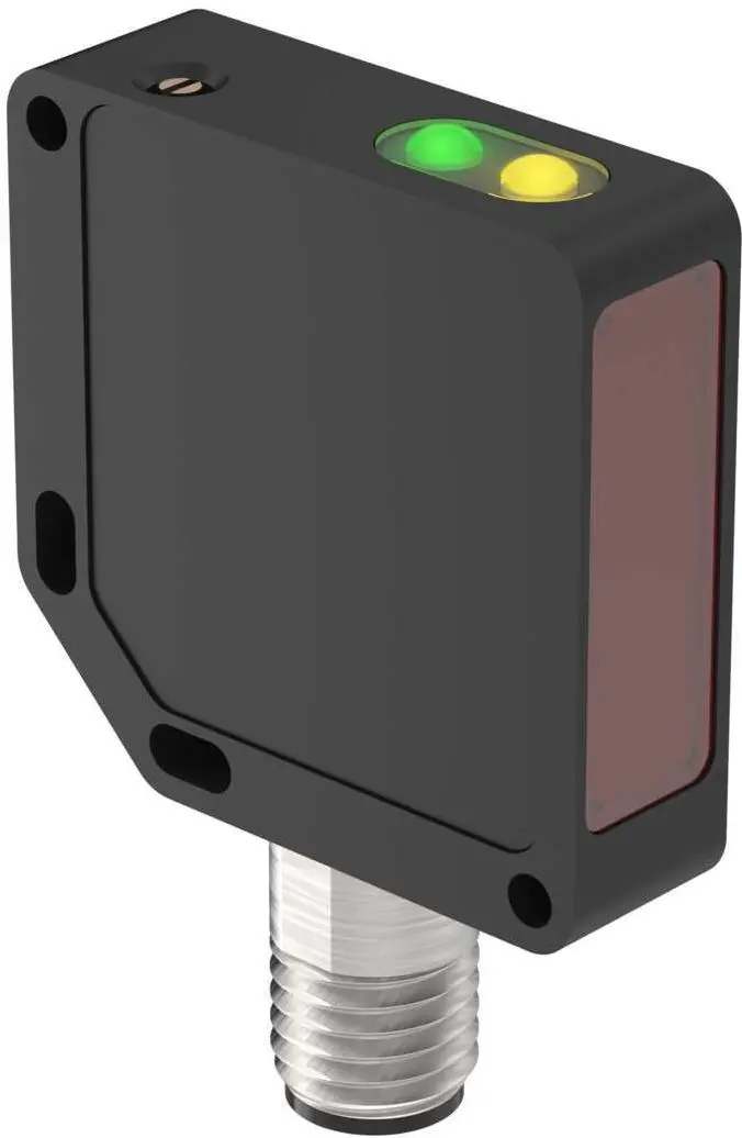 Produktfoto 1 von Banner Rechteckig Optischer Sensor, Polarisiert reflektierend, Bereich 3 m, PNP Ausgang, 4-polig M12, Hellschaltend