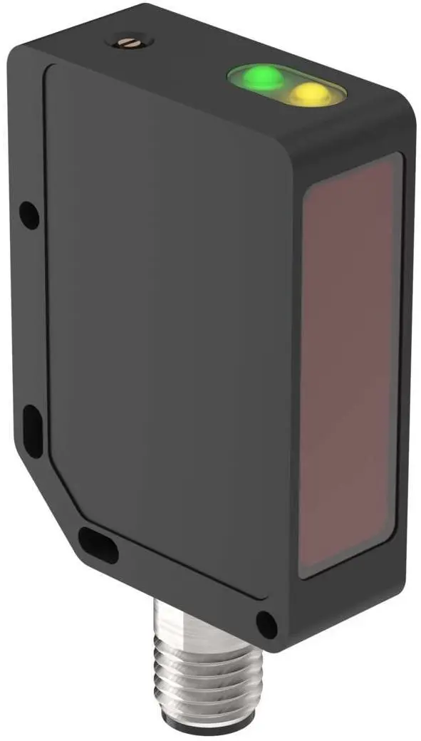 Produktfoto 1 von Banner Rechteckig Optischer Sensor, Annäherung, Bereich 1500 mm, PNP Ausgang, 4-polig M12