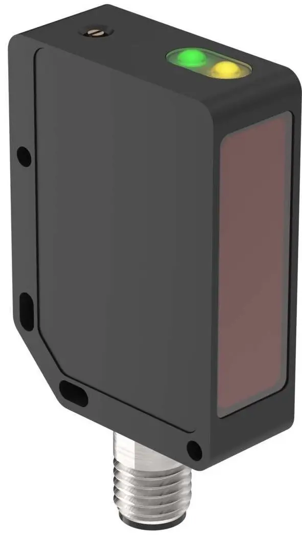 Produktfoto 1 von Banner Rechteckig Optischer Sensor, Annäherung, Bereich 2000 mm, PNP Ausgang, 4-polig M12, Hell-/dunkelschaltend