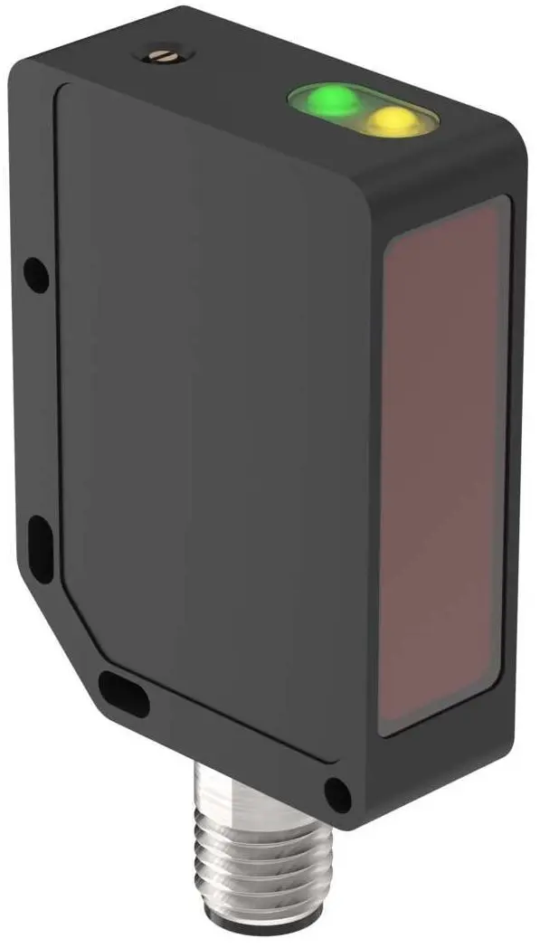 Produktfoto 1 von Banner Rechteckig Optischer Sensor, Infrarot, Bereich 50 → 500 mm, PNP Ausgang, 4-polig M12,