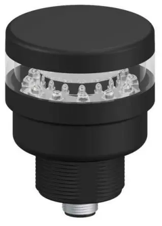 Produktfoto 1 von Banner TL50 LED Signalturm Elektronik 1-stufig Linse Rot 30V dc Zweifarbiges Blinken, Zufall, 50/50 rotierend,