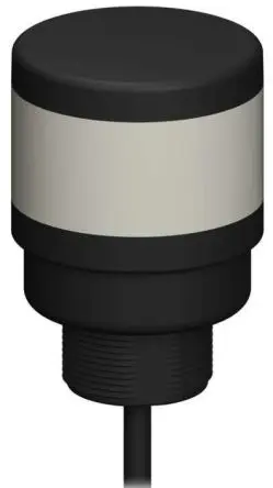 Produktfoto 1 von Banner TL50 LED Signalturm Elektronik 7-stufig Linse Rot 30V dc Basis 80.1 mm Multifunktion