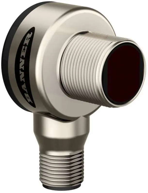 Produktfoto 1 von Banner zylindrisch Optischer Sensor, Diffus, Bereich 20 m, PNP Ausgang, 4-polig, Hellschaltend
