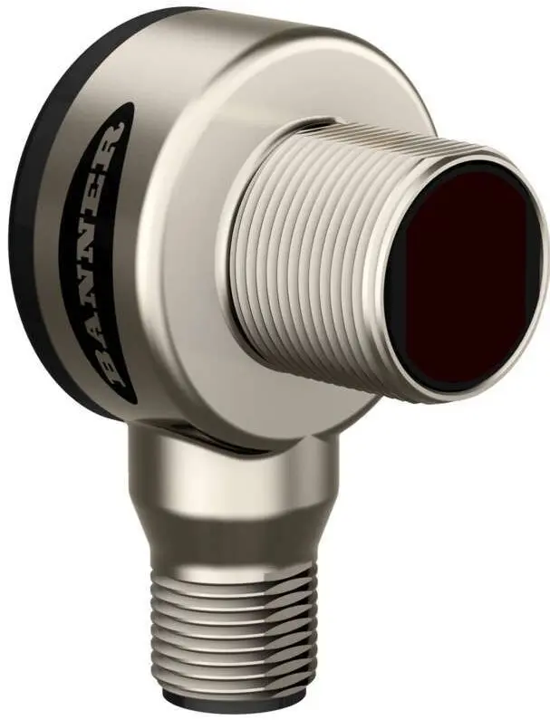 Produktfoto 1 von Banner zylindrisch Optischer Sensor, Diffus, Bereich 20 m, NPN/PNP Ausgang, Anschlusskabel, Hell-/dunkelschaltend