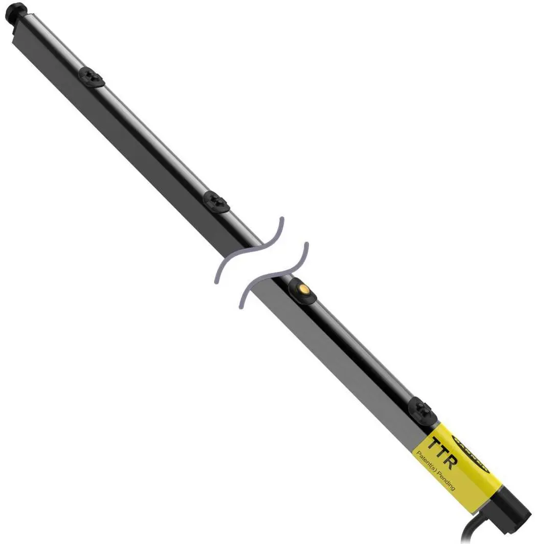 Produktfoto 1 von Banner Rechteckig Optischer Sensor, Diffus, Infrarot, Bereich 120 mm, PNP Ausgang, RJ11, Hellschaltend