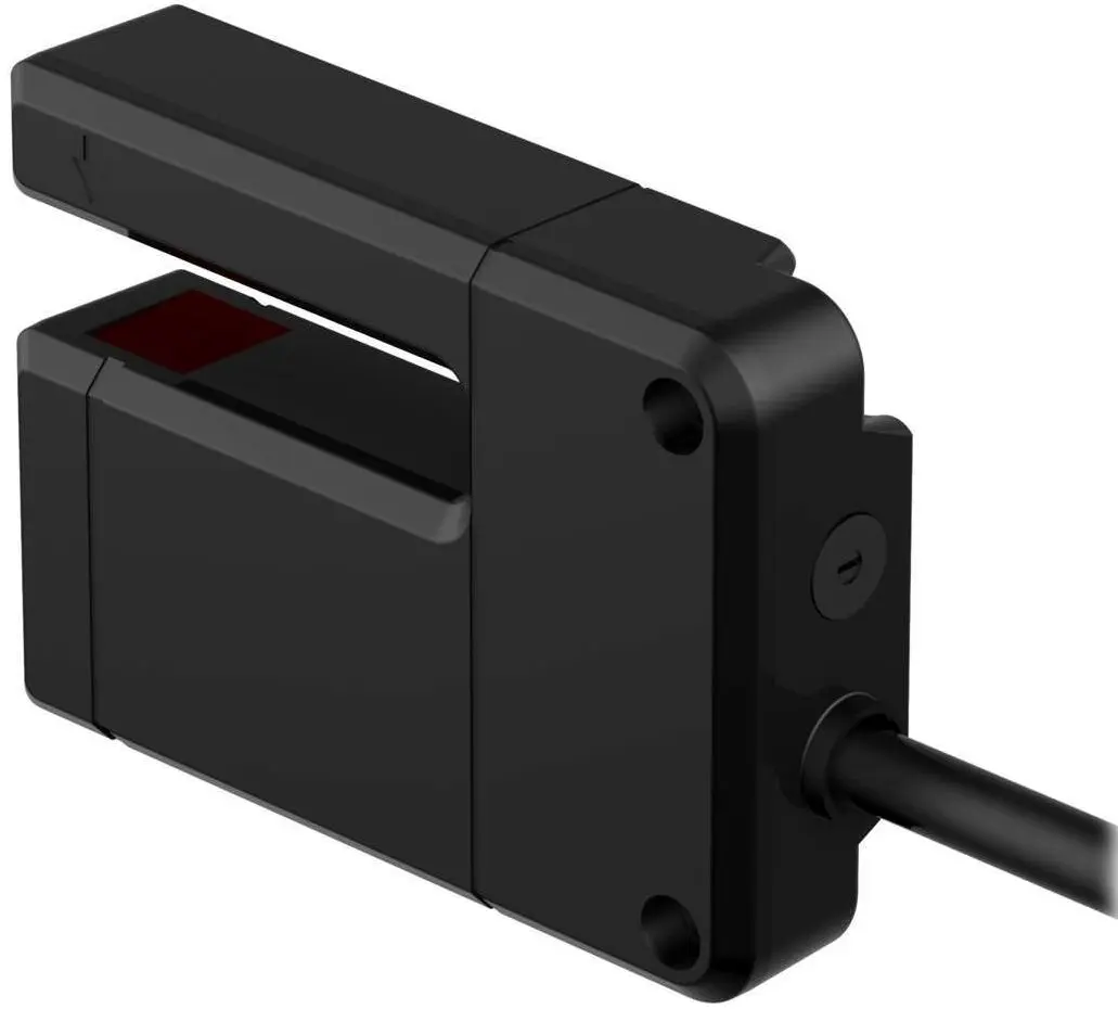Produktfoto 1 von Banner U Shaped (Also: Fork; Gabel) Optischer Sensor, Dagegen, Bereich 10 mm, NPN/PNP Ausgang, 2 m,