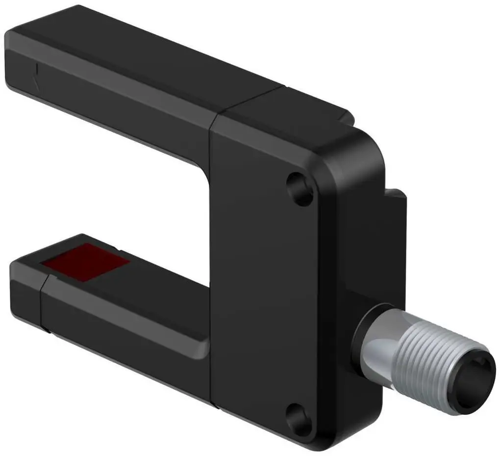 Produktfoto 1 von Banner U Shaped (Also: Fork; Gabel) Optischer Sensor, Dagegen, Bereich 30 mm, NPN/PNP Ausgang, M12,