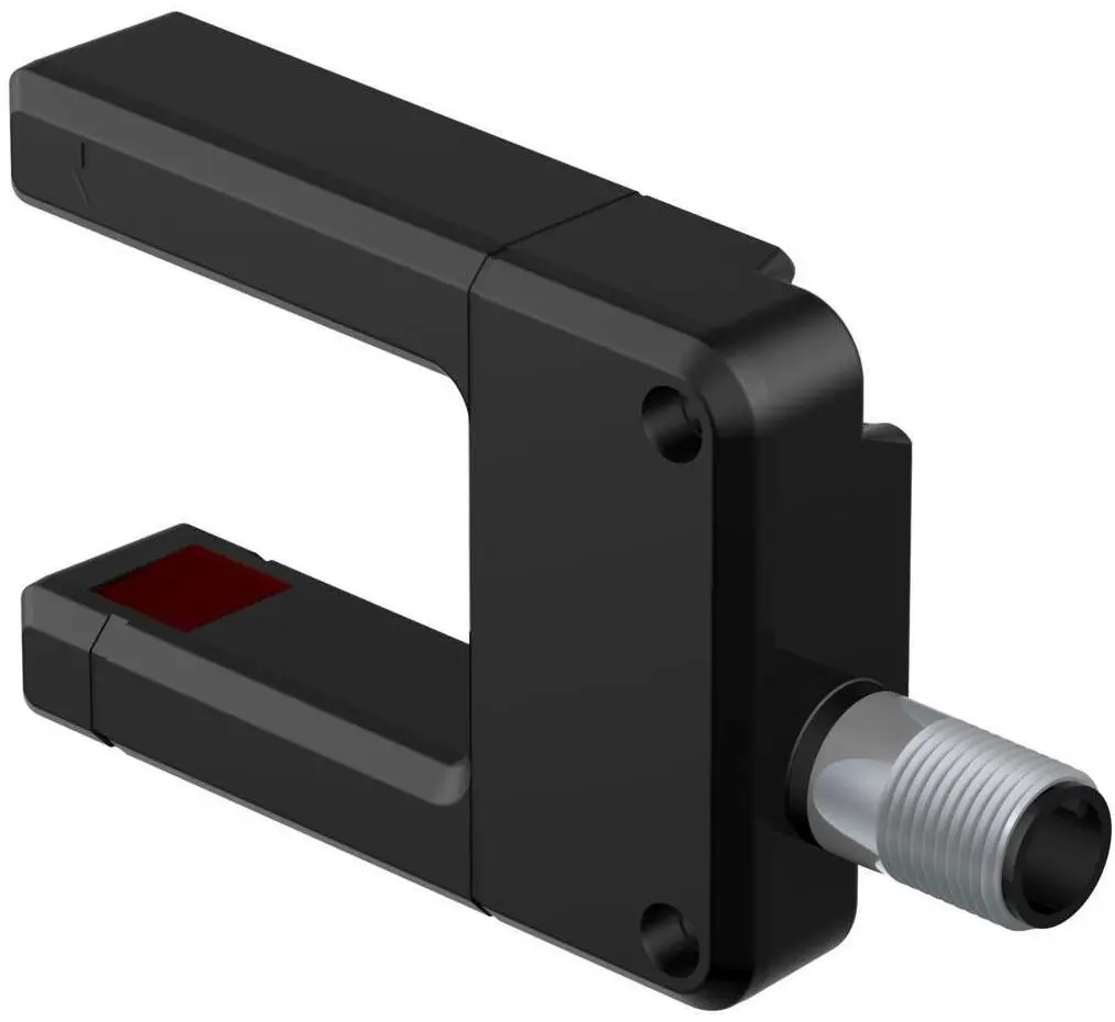 Produktfoto 1 von Banner U Shaped (Also: Fork; Gabel) Optischer Sensor, Dagegen, Bereich 30 mm, NPN/PNP Ausgang, M12,