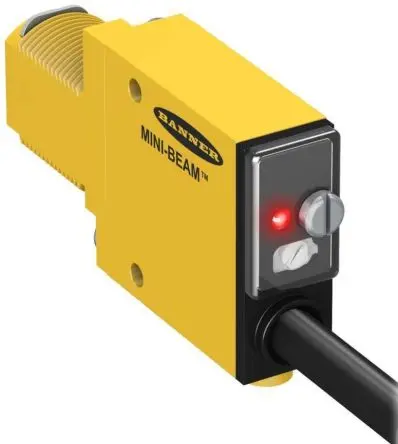 Produktfoto 1 von Banner Glas Bipolar LWL-Sensor 36 mm Glasfasersensor IP67 1ms
