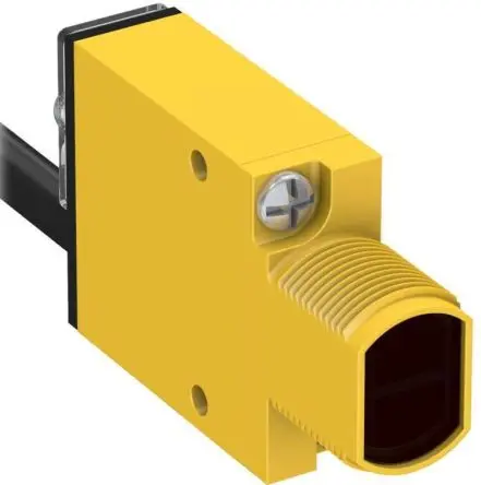 Banner MINI-BEAM DC Voltage Rechteckig Optischer Sensor, Reflektierend, Bipolar Ausgang, Integrierte Schnellkupplung