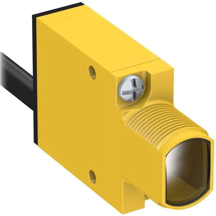 Produktfoto 1 von Banner Rechteckig Optischer Sensor, Dagegen, Bereich 30 m, Bipolar Ausgang, Anschlusskabel