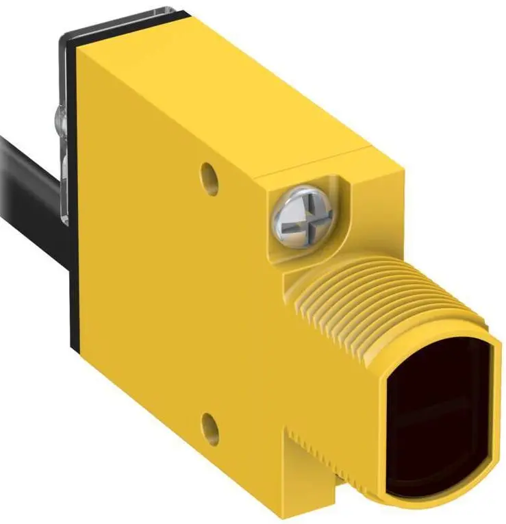 Produktfoto 1 von Banner Rechteckig Optischer Sensor, Dagegen, Bereich 3 m, Zopf QD