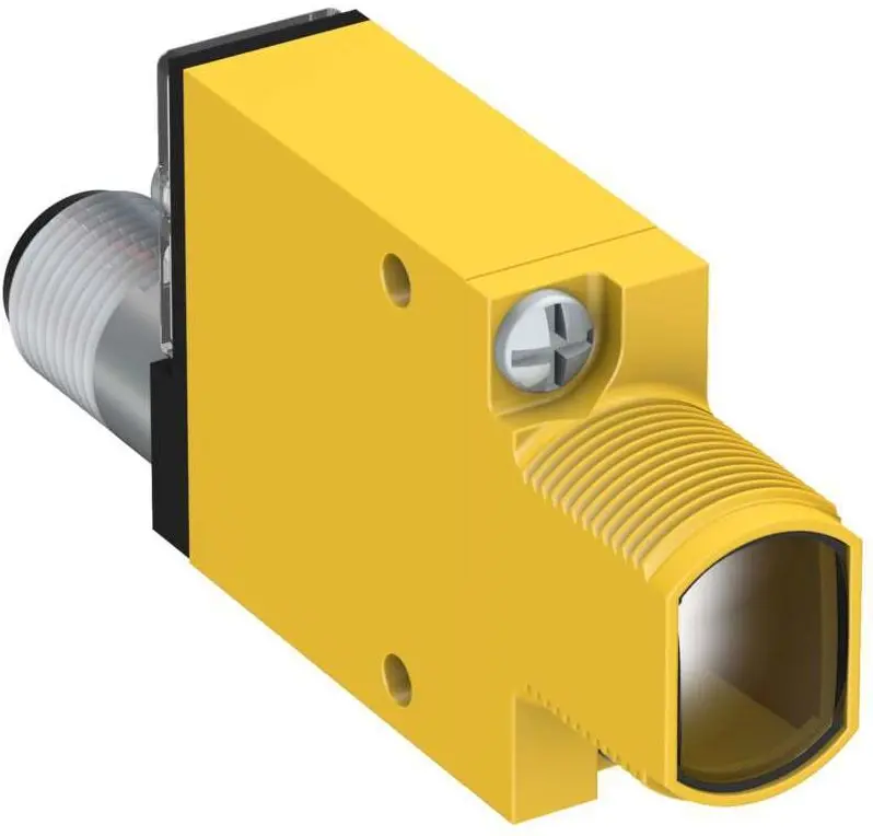 Produktfoto 1 von Banner Rechteckig Optischer Sensor, Dagegen, Bereich 30 m, Bipolar Ausgang, Integral QD
