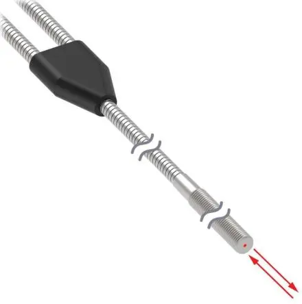 Produktfoto 1 von Banner Glas NPN/PNP LWL-Sensor 36 mm Glasfasersensor IO-Link IP67 1ms