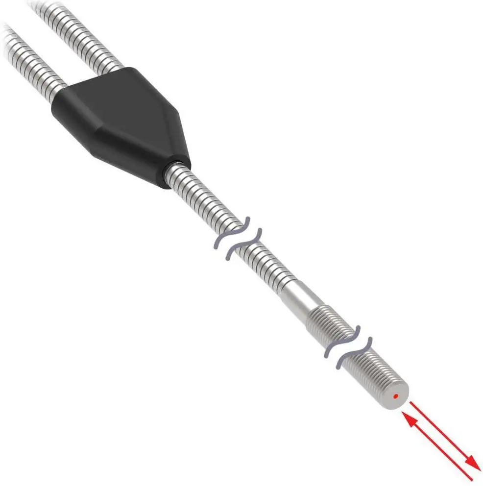Produktfoto 1 von Banner Glas NPN/PNP LWL-Sensor 36 mm Glasfasersensor IO-Link IP40 1 ms