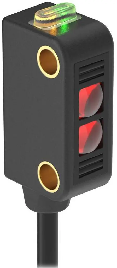 Produktfoto 1 von Banner Kubisch Optischer Sensor, Bereich 30 m, Bipolare NPN/PNP Ausgang, Zopf QD, Hell-/dunkelschaltend