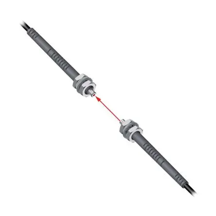 Produktfoto 1 von Banner Kunststoff NPN/PNP LWL-Sensor 36 mm Glasfasersensor IP67 1ms