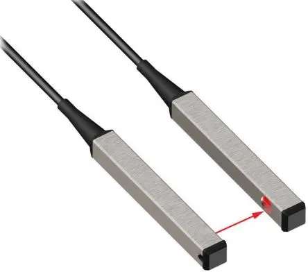 Produktfoto 1 von Banner Kunststoff NPN/PNP LWL-Sensor 36 mm Glasfasersensor IP67 1ms