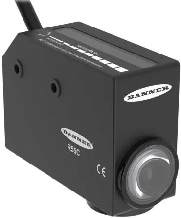 Banner R55 Rechteckig Optischer Sensor, Reflektierend, Bipolare NPN/PNP Ausgang