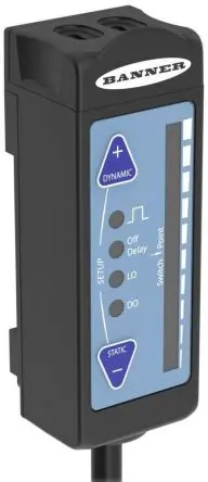 Banner R55F Optischer Sensor, Diskret, Bipolare NPN/PNP Ausgang