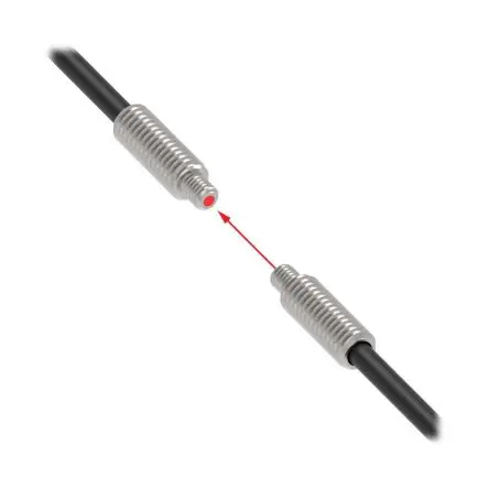Produktfoto 1 von Banner Kunststoff NPN/PNP LWL-Sensor 36 mm Glasfasersensor IP67 1ms