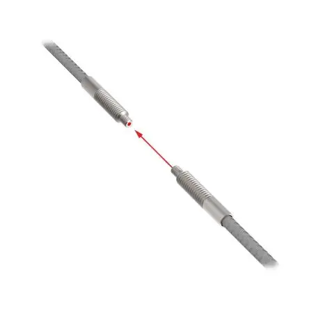 Produktfoto 1 von Banner Kunststoff NPN/PNP LWL-Sensor 36 mm Glasfasersensor IP67 1ms
