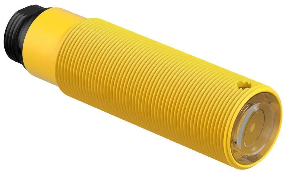 Produktfoto 1 von Banner zylindrisch Optischer Sensor, Emitter, Bereich 140 m, Mini 3-Pin Integral QD, Hell-/dunkelschaltend