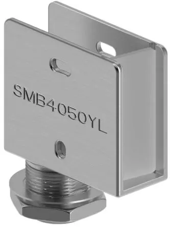 Produktfoto 1 von Banner SMBF Rechtwinklige Halterung Zubehörhalterung 18 mm für Koaxialkabel
