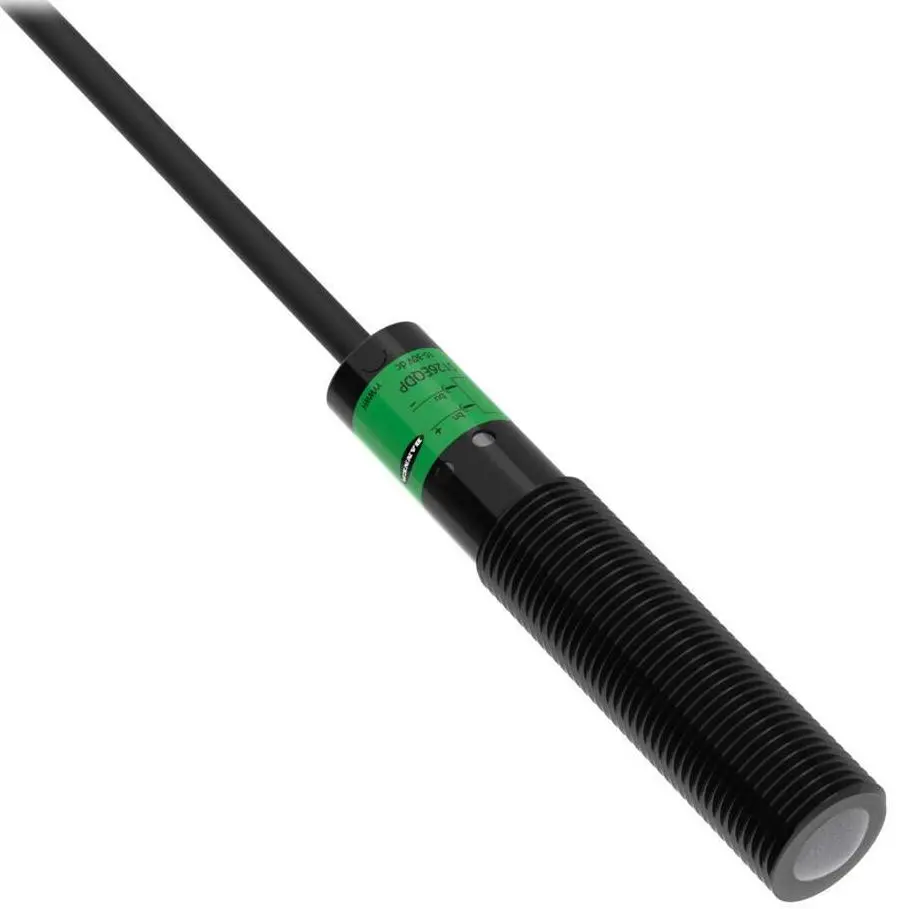 Produktfoto 1 von Banner zylindrisch Optischer Sensor, Empfänger, Bereich 15 m, NPN Ausgang, Anschlusskabel, Hell-/dunkelschaltend
