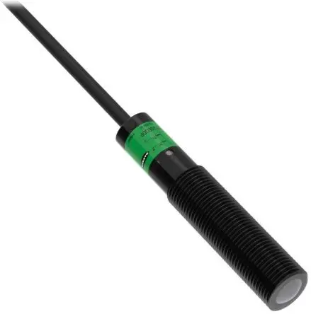 Banner S12 Zylinderförmig Optischer Sensor, Empfänger, PnP Ausgang