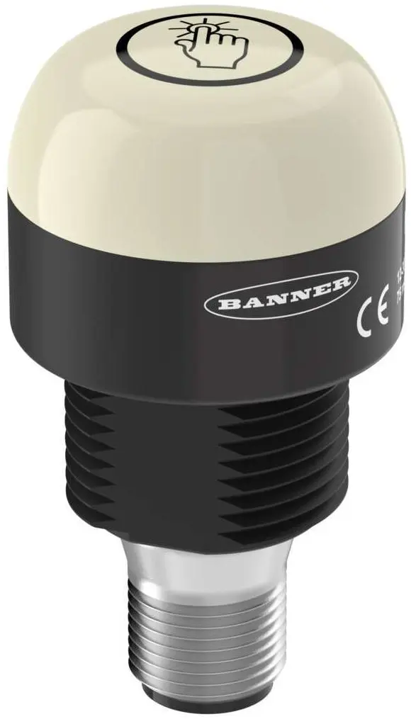 Produktfoto 1 von Banner K30 LED, Dauer Signalleuchte Blau, 12 → 30 V DC
