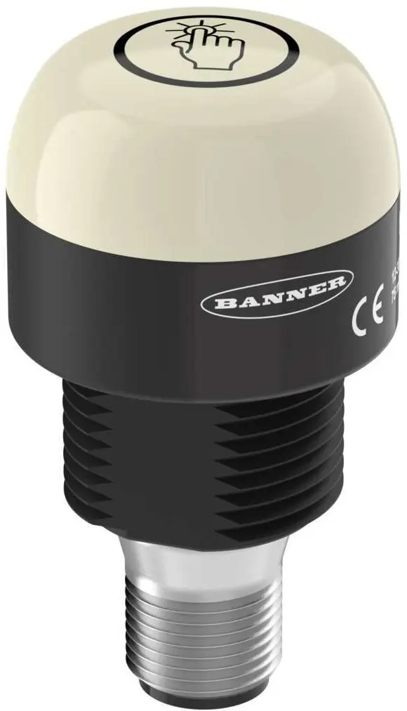 Produktfoto 1 von Banner K30 LED, Dauer Signalleuchte Grün, 12 → 30 V DC