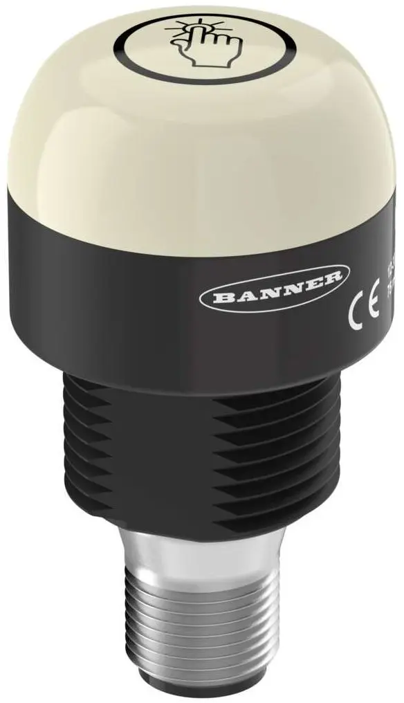 Produktfoto 1 von Banner K30 LED, Dauer Signalleuchte Weiß, 12 → 30 V DC