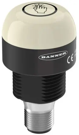 Produktfoto 1 von Banner K30 LED Dauerbetrieb Signalleuchte 30V dc Grün, Rot Basis, Ø 30 mm x 54.5 mm IP69K, IP67
