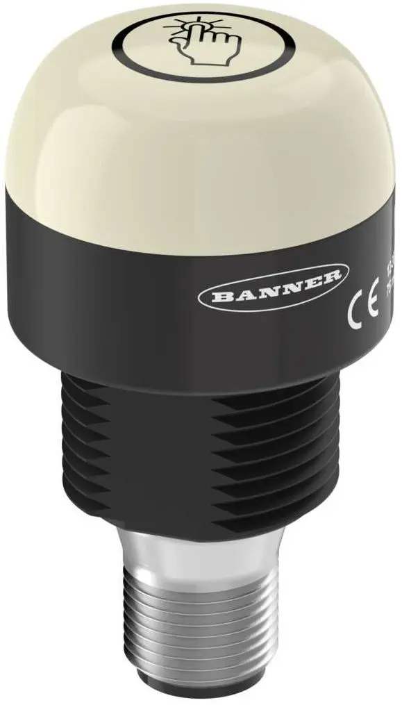 Produktfoto 1 von Banner K30 LED, Dauer Signalleuchte Blau, 12 → 30 V DC