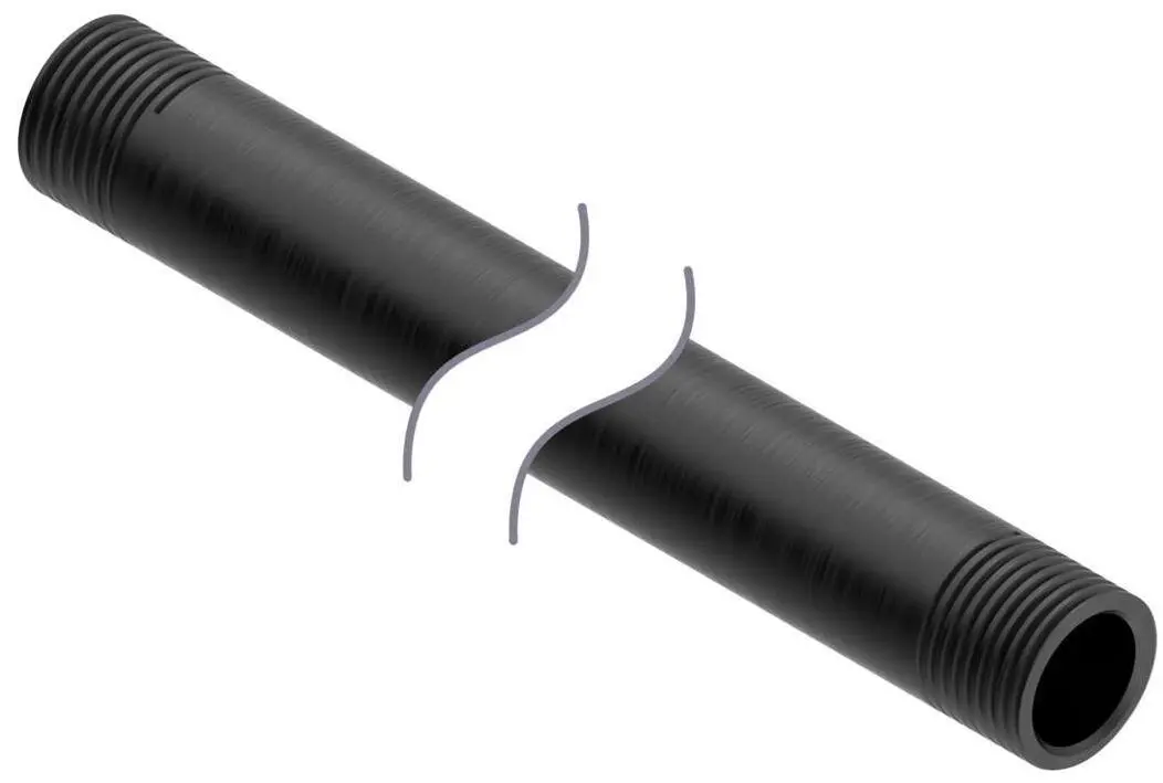 Produktfoto 1 von Banner SOP Halter Schwarz, Rohrstütze