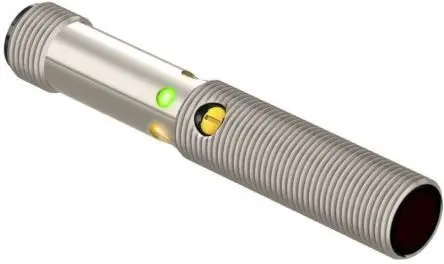 Banner M12 Zylinderförmig Optischer Sensor, Nicht polarisiert, NPN Ausgang
