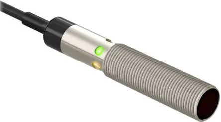 Banner M12 Zylinderförmig Optischer Sensor, Hintergrundunterdrückung, PnP Ausgang