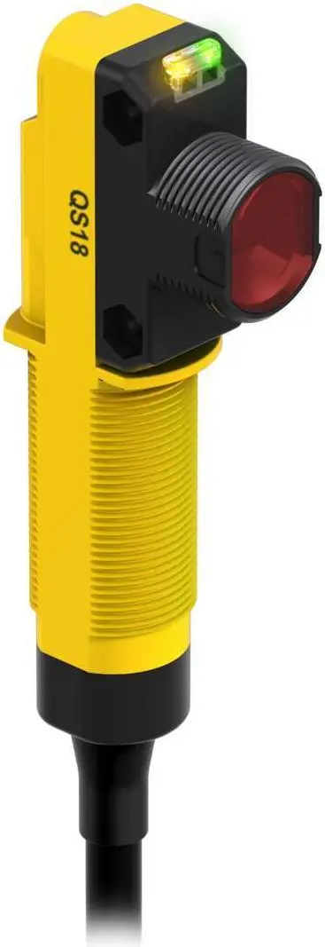 Produktfoto 1 von Banner Rechteckig Optischer Sensor, Empfänger, Bereich 20000 mm, P - MOSFET Ausgang, Mikro Pigtail QD, Hellschaltend