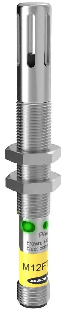 Produktfoto 1 von Banner Näherungsschalter RS485 H. 103 mm L. 12 mm B. 103 mm 5-poliger M12-Stecker