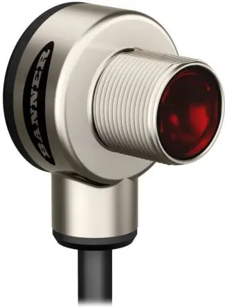 Banner TM18 Zylinderförmig Optischer Sensor, Emitter, NPN/PNP, NPN (Stromsenke), PnP Ausgang, M12