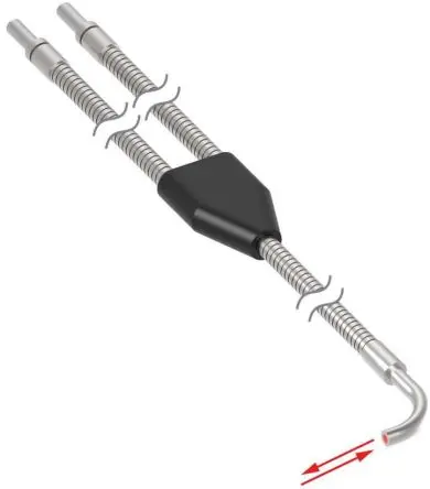 Produktfoto 1 von Banner Glas NPN/PNP LWL-Sensor 36 mm Glasfasersensor IP67 1ms