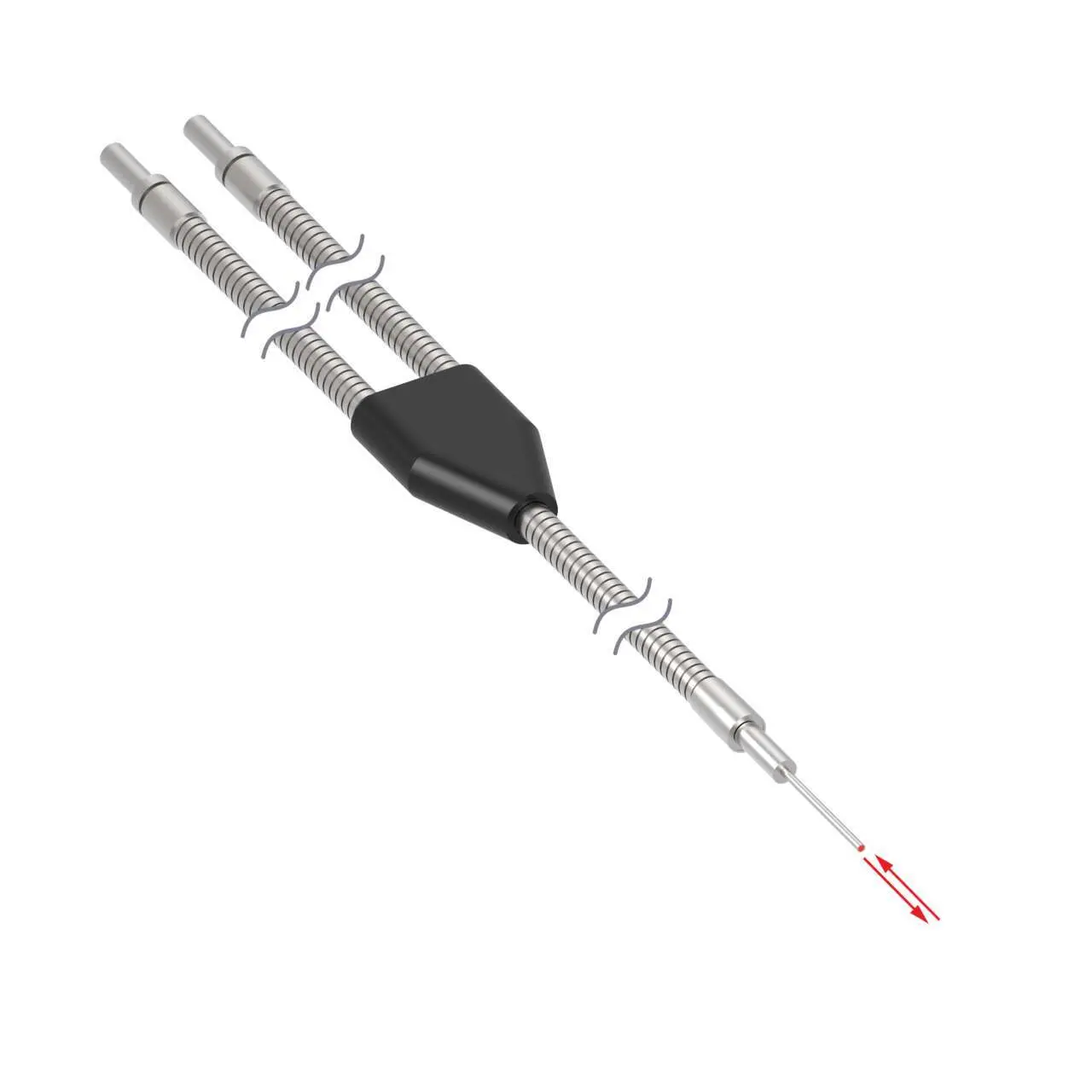 Produktfoto 1 von Banner Glas NPN/PNP LWL-Sensor 36 mm Glasfasersensor IP40 1 ms