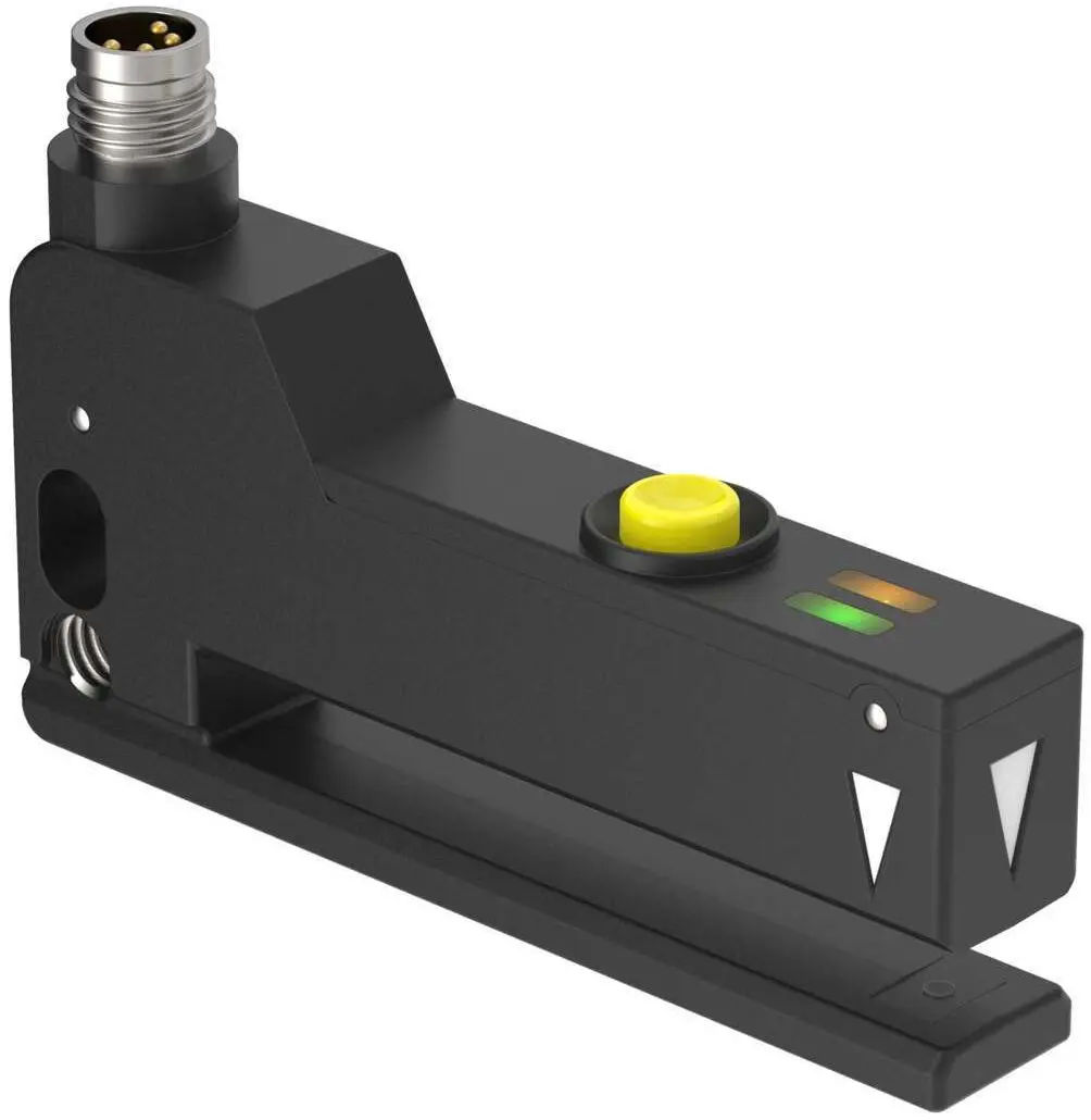 Produktfoto 1 von Banner Kubisch Infrarotsensor, Sender/Empfänger-Paar, Bereich 5 mm, NPN Ausgang, 4 - Stift M8 Integral QD,